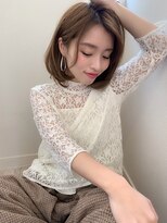 マリアバイアフロート(Maria by AFLOAT)&nbsp;【添田】大人かわいいヘルシーレイヤーボブディイルミナカラー