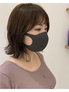 カウチ 板橋本町店(kauti) 外ハネボブ×アッシュベージュ