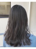 ブリーチなし × ミルクティーグレー Hair Design Collet Ginza