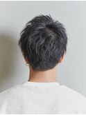 無造作ショートレイヤーマッシュ×ラフなクセ毛風パーマ！