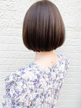 モリオ フロム ロンドン 成増店 【morio成増/玉井】アッシュベージュ ボブ