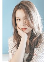 Ameri 大人可愛いシアベージュロング 新宿
