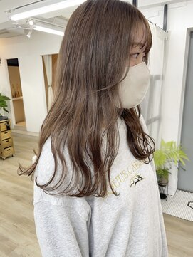 イコ 表参道原宿(ico) アッシュベージュ ダブルカラー イルミナカラー