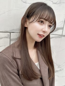 ティア(Tia.) (韓国風/くびれヘア/縮毛矯正/前髪/サイドバング/小顔)