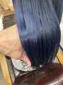 ハサミバイアトリエナガノ 千葉(8sami by atelier nagano) 難しい青の発色も計算された調合で綺麗に発色[千葉]