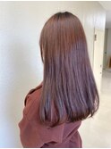 ピンクベージュ