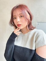 エイミー(Aimee)&nbsp;Aimee 町田　インナーカラー×ツートーンピンク