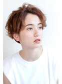 ショートパーマ/外国人風ショート