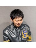 ワンカールパーマ／ベリーショート／スパイキーショート