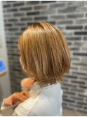 ショートウルフ×ハイトーン×レイヤーボブ  20代30代40代