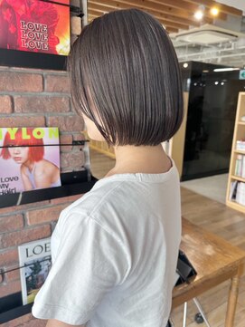 ケーツー心斎橋 クイーンズガーデン バイ ケーツー(K two QUEEN'S GARDEN by K two) 3分で巻けるまとまるボブ*ロイヤルブラウンカラー*髪質改善*美髪