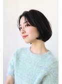 【目黒美容室】切りっぱなしボブ