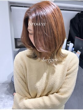 ジゼル 梅田(GiseL) brown、beige