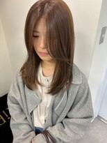 キラーナセンダイ(KiRANA SENDAI) [フェイスレイヤー/プラチナベージュ/春スタイル]髪質改善