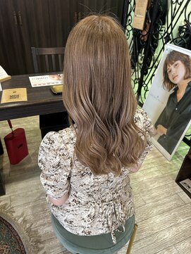 マイ ヘア デザイン 岡崎(MY hair design) 切りっぱなしボブ/エアリーロング/美髪/ピンクブラウン/岡崎