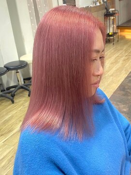 ロア 福岡天神本店(LORE) ダブルカラーベージュカラーケアブリーチカラーハイトーンカラー