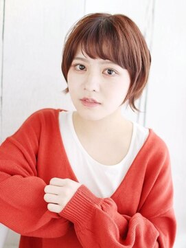 ウル 吉祥寺(ulu) ツヤ感カラーのニュアンスカールショート