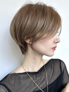 サンド 名古屋(sand) ボブ/レイヤーカット/髪質改善/ウェットヘア/オリーブベージュ