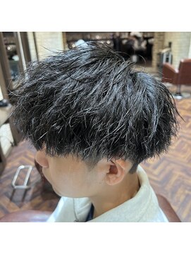 シャル 八王子(shalu) マッシュ+ツイストパーマ