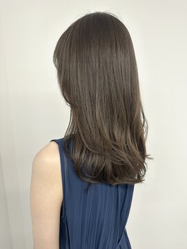ノウハウ キョウト(KNOWHOW kyoto) レイヤーカット/グレージュカラー/ワンカール仕上げ
