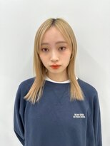 サンバレー(SUNVALLEY)&nbsp;切りっぱなしのミディアム顔まわりレイヤー