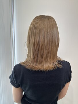 エイト 沖縄豊崎店(EIGHT toyosaki) 【EIGHT 豊崎】お客様スタイル_［ミルクティーグレージュ］