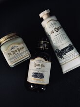 豊富に揃うこだわりのヘアケア&スタイリングアイテム