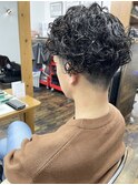 スパイラルメンズパーマスタイル!!