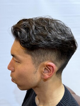 ヘアモード キクチ 銀座店 大人シチサンパーマスタイル