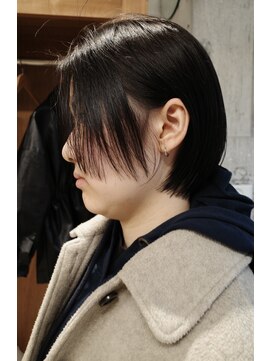 ウェウェ(wewe) フェイスレイヤー×グラデーションボブ