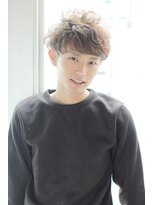 ヘアーズ ベリー 津福店(hairs BERRY)&nbsp;BERRY/ツーブロックマッシュ/束感/ソフトツイストパーマ