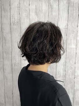 ビューティドレッセヤマノ 池袋パルコ(Beauty Dresse YAMANO) 【パーマショート】【白髪ぼかしハイライト】【ヘアマニキュア】