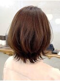20代～50代☆レイヤーボブ☆韓国風巻き/ミディアムレイヤー