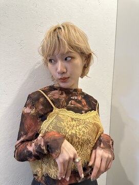 ロンドエニカ 大宮(Lond enika) ショート/ハイライトカラー/白髪/白髪ぼかし/くびれヘア/大宮