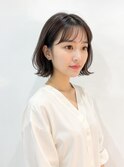 切りっぱなしボブ［＃渋谷駅＃韓国＃髪質改善］