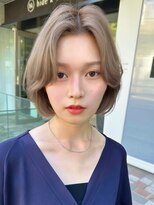 リークフー(Ree cu fuu)&nbsp;レイヤーカットレイヤーミディ透明感カラー春夏カラー