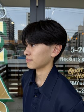 ザスーツブラザーズ(THE SUITS BROTHERS) MEN'SHAIRウルフカルマパーマメンズショートイージーパーマ