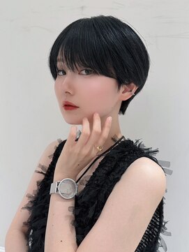 ホスタ 大阪梅田店(fosta) ブリーチグレージュベージュショートボブショートレイヤー学割