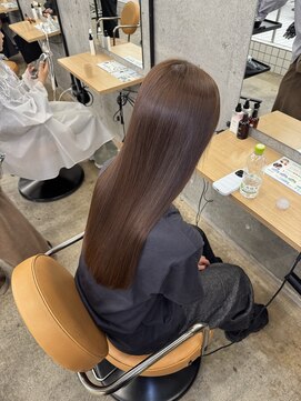 マジコ 表参道店(Magico) Ribbon Straight×艶感美容液care【表参道/髪質改善】