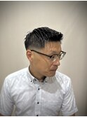 ベリーショート　新潟床屋　ビジネスカット　フェードカット