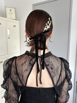 【梅田駅8分/茶屋町LOFTすぐ♪】【冬もオシャレなヘアセット】個性が光るデザインおまかせください◎