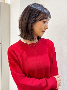 バランス ハレまち通り岡山駅前店(balance.) 似合わせくびれボブ