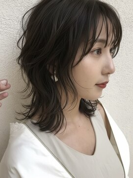 エイチ ウルフカット 大阪梅田(811) ハンサムショートタッセルボブパーマレイヤーボブハイライト
