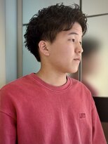 ラパンセヴェールメンズ 栄(LA PENSEE VERT MEN'S)&nbsp;ピンパーマ