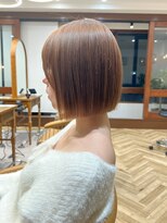 ロンドイディールバンダイ 新潟万代(Lond ideal)&nbsp;ナチュラル艶ボブ