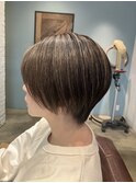 【西荻窪】白髪ぼかしハイライト×ショート×髪質改善