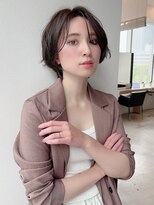 ケーツー エソラ池袋店(K-two) 大人ショートカット*前髪ありショートボブ*顔周り*30代40代50代