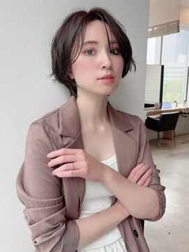 ケーツー エソラ池袋店(K-two) 大人ショートカット*前髪ありショートボブ*顔周り*30代40代50代