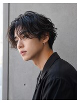 アイトーキョー 名古屋栄(AI TOKYO)&nbsp;ニュアンスパーマ/フェザーパーマ/センターパート/名古屋/栄