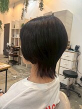 ボンドヘアステージ 良福寺店(BOND hair stage)&nbsp;ウルフカット